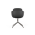Chair no. One S2 Polished Swivel | Chair no. One S2 Polished Swivel - Terra Black Med returdrej | SACKit