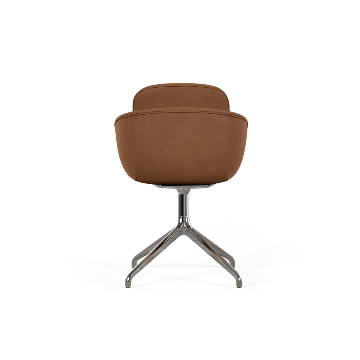 Chair no. One S2 Polished Swivel | Chair no. One S2 Polished Swivel - Luna Walnut Med returdrej | SACKit