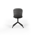 Chair no. One S1 Black Swivel | Chair no. One S1 Black Swivel - Terra Black Uden returdrej | SACKit