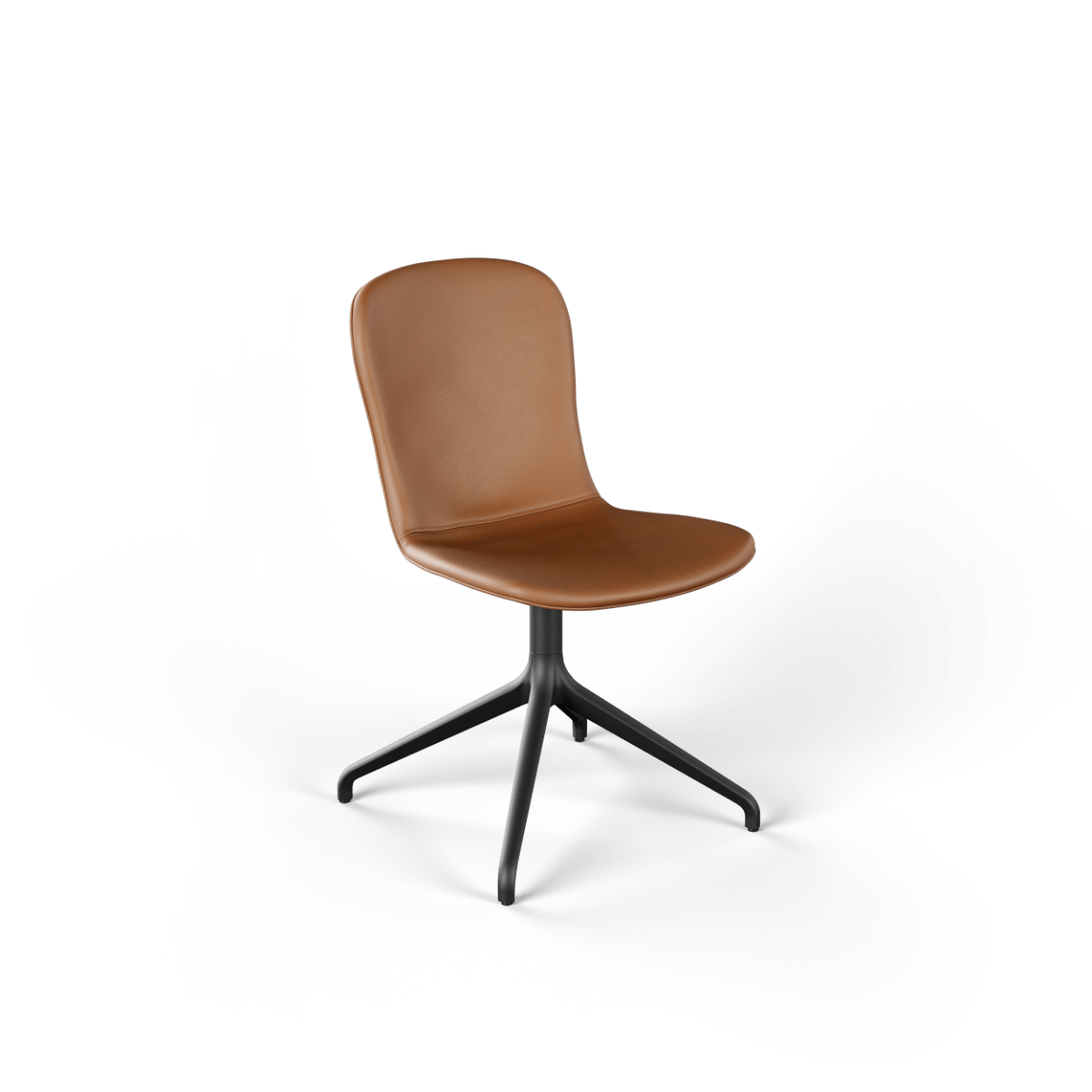 Chair no. One S1 Black Swivel | Chair no. One S1 Black Swivel - Terra Safari Uden returdrej | SACKit