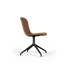 Chair no. One S1 Black Swivel | Chair no. One S1 Black Swivel - Luna Walnut Uden returdrej | SACKit