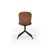 Chair no. One S1 Black Swivel | Chair no. One S1 Black Swivel - Luna Walnut Uden returdrej | SACKit
