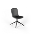 Chair no. One S1 Black Swivel | Chair no. One S1 Black Swivel - Terra Black Med returdrej | SACKit