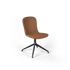 Chair no. One S1 Black Swivel | Chair no. One S1 Black Swivel - Luna Walnut Med returdrej | SACKit