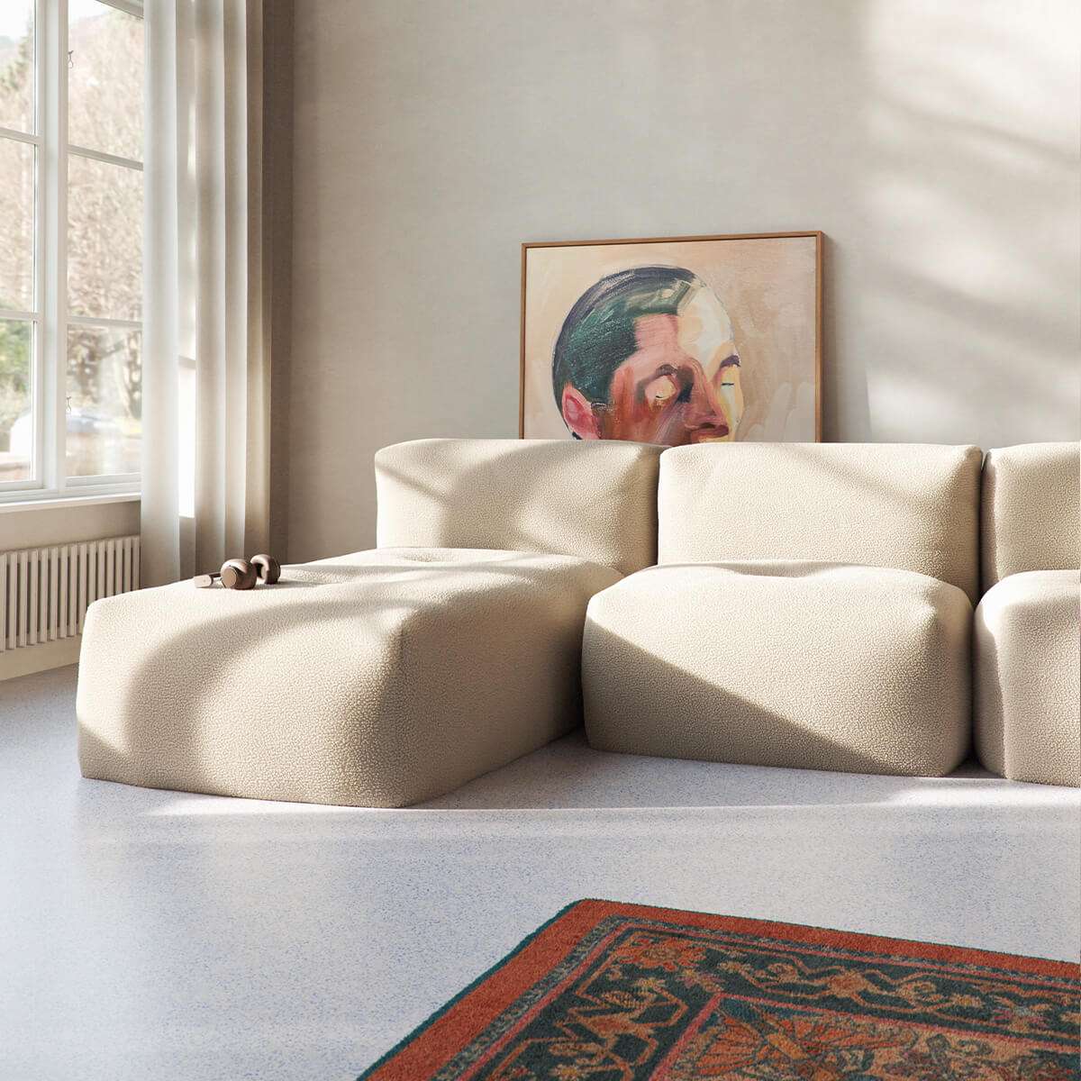 Soft Sofa Indoor - Seat | Soft Sofa Indoor - Seat - Teddy Beige | SACKit