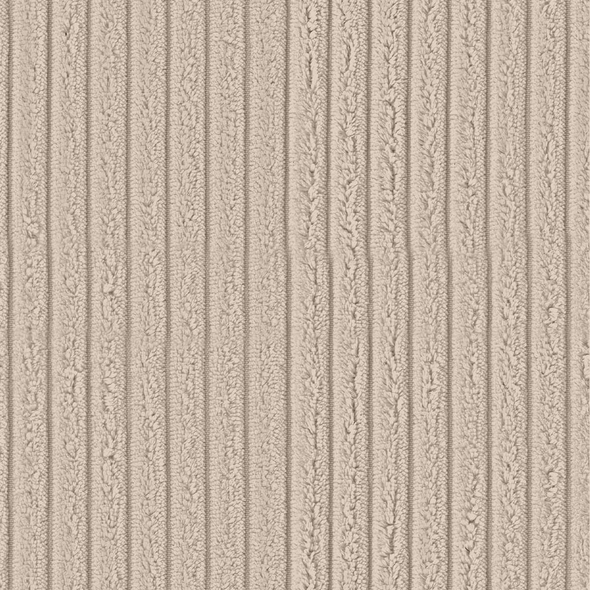 Rektangulær pude i Teddy Beige polyesterstof til Soft Sofa Indoor med koldskumfyld.