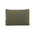 Rektangulær Soft Sofa Indoor Cushion i Corduroy Olive stof, grøn fløjlsstruktur, 60x40 cm.