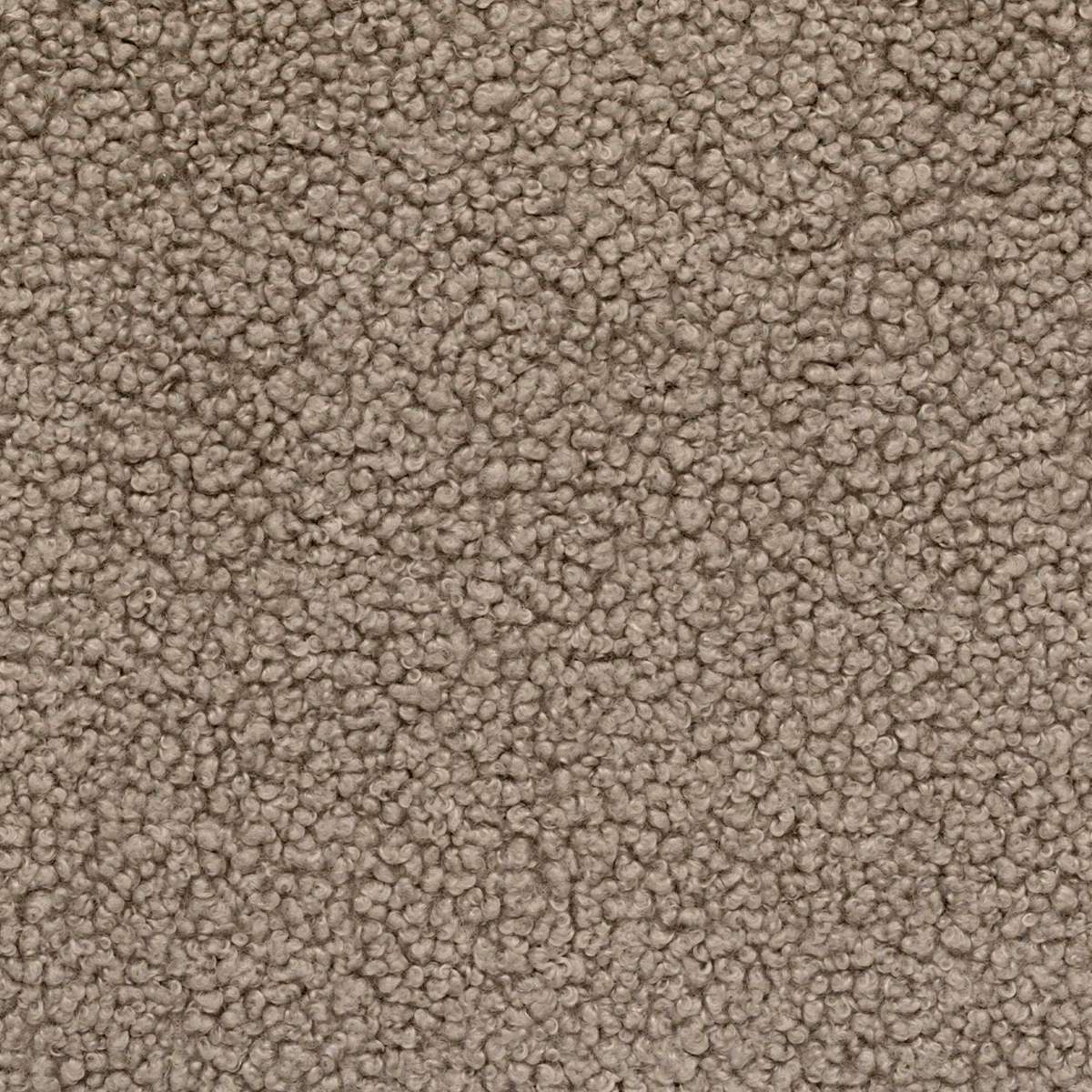 SACKit Chair & Pouf Indoor i Teddy Brown tekstil, rund puf og sækkestol med blødt design.