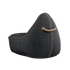 Cobana Lounge Chair & Pouf | Cobana Lounge Chair & Pouf - Cobana Black | SACKit
