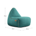 Cobana Lounge Chair & Pouf | Cobana Lounge Chair & Pouf - Cobana Petrol Melange | SACKit