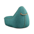Cobana Lounge Chair & Pouf | Cobana Lounge Chair & Pouf - Cobana Petrol Melange | SACKit