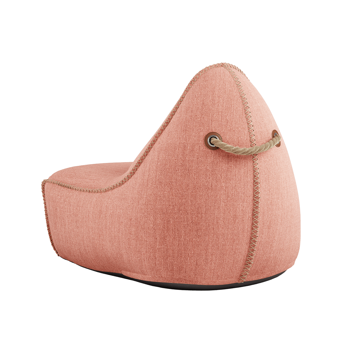 Cobana Lounge Chair & Pouf | Cobana Lounge Chair & Pouf - Cobana Rose | SACKit