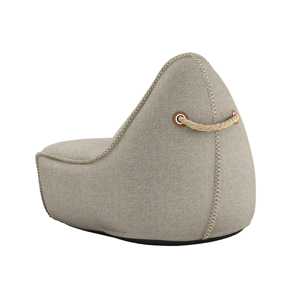 Cobana Lounge Chair & Pouf | Cobana Lounge Chair & Pouf - Kirra Sand | SACKit