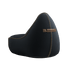 Cura Lounge Chair & Pouf | Cura Lounge Chair & Pouf - Cura Black | SACKit