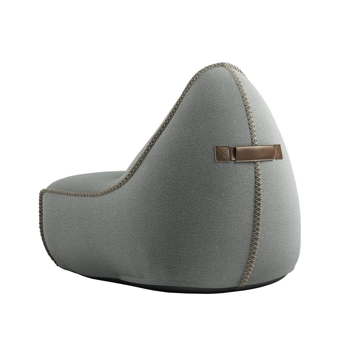 Cura Lounge Chair & Pouf | Cura Lounge Chair & Pouf - Cura Grey | SACKit