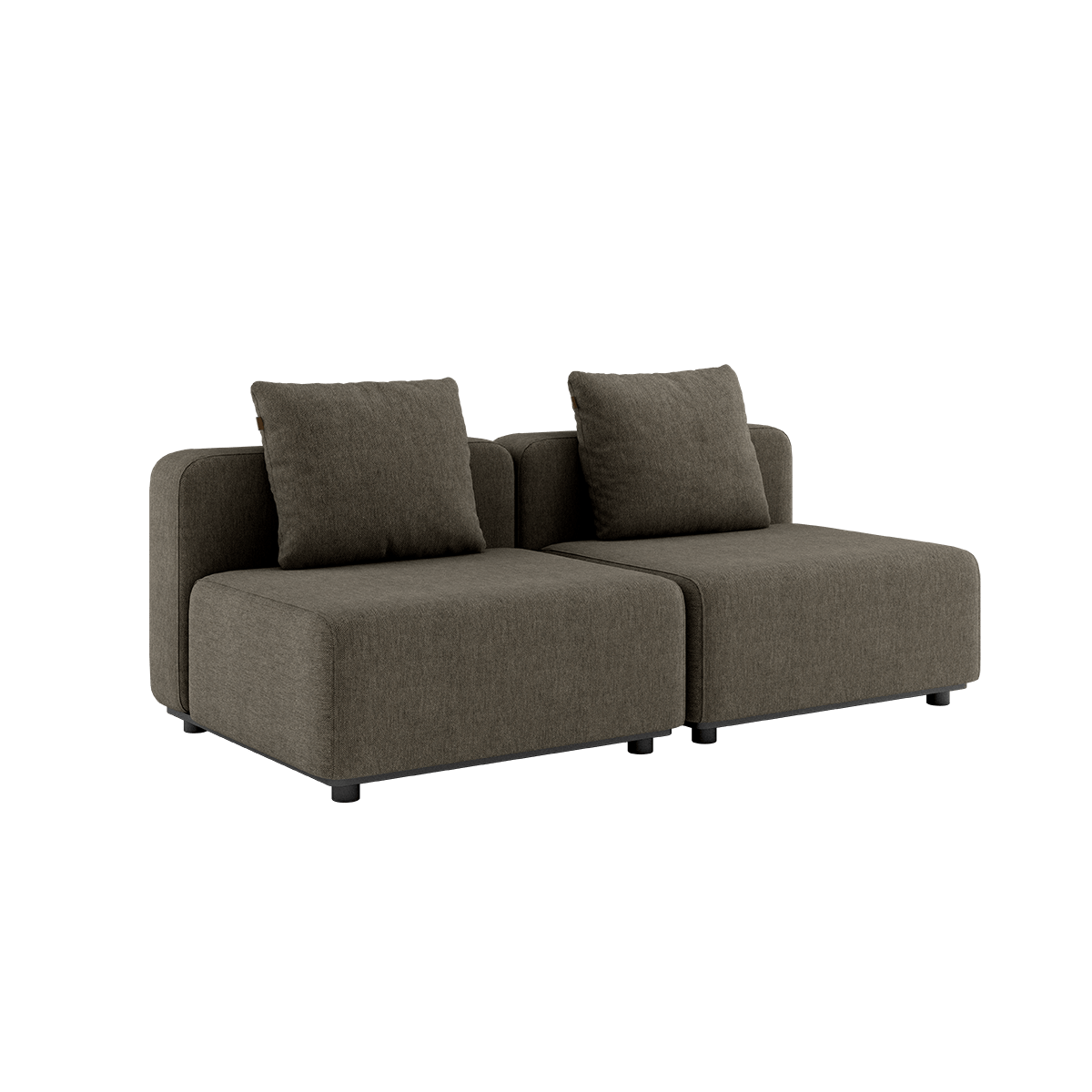 Cobana Lounge Sofa - 2 seater | Cobana Lounge Sofa - 2 seater - Cobana Brown Uden armlæn Uden puf | SACKit