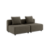 Cobana Lounge Sofa - 2 seater | Cobana Lounge Sofa - 2 seater - Cobana Brown Uden armlæn Uden puf | SACKit