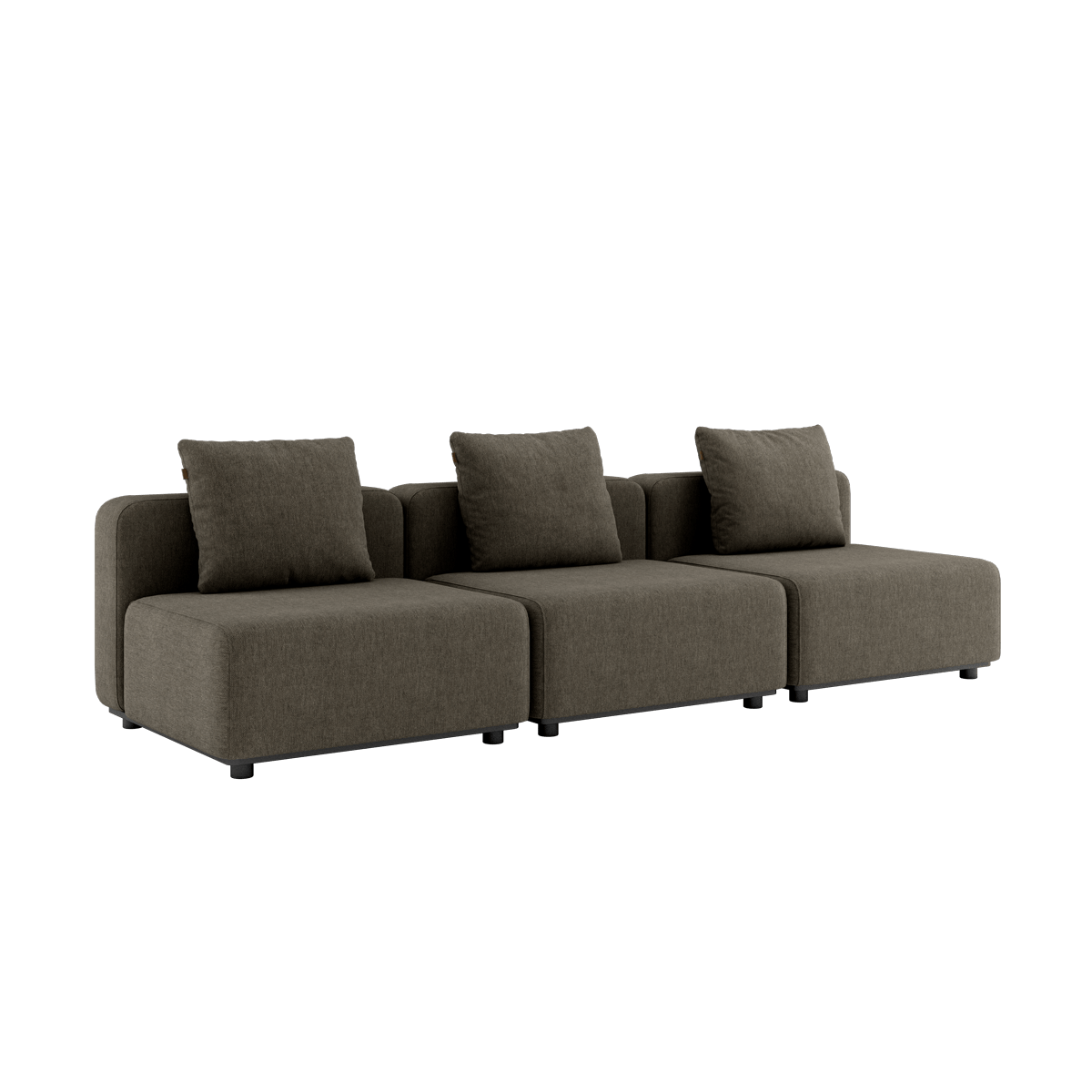 Cobana Lounge Sofa - 3 seater | Cobana Lounge Sofa - 3 seater - Cobana Brown Uden armlæn Uden puf | SACKit