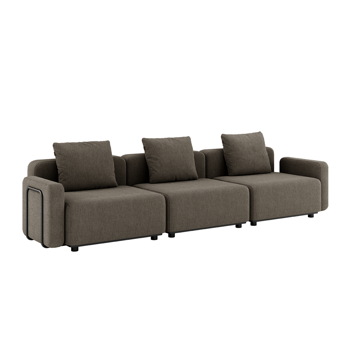 Cobana Lounge Sofa - 3 seater | Cobana Lounge Sofa - 3 seater - Cobana Brown Med armlæn Uden puf | SACKit