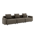 Cobana Lounge Sofa - 3 seater | Cobana Lounge Sofa - 3 seater - Cobana Brown Med armlæn Uden puf | SACKit