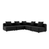 Cobana Lounge Sofa - 5 seater corner sofa | Cobana Lounge Sofa - 5 seater corner sofa - Cobana Black Uden armlæn | SACKit