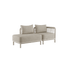 Kirra Lounge Sofa - 2 seater w/ open end | Kirra Lounge Sofa - 2 seater w/ open end - Kirra Sand Højre | SACKit