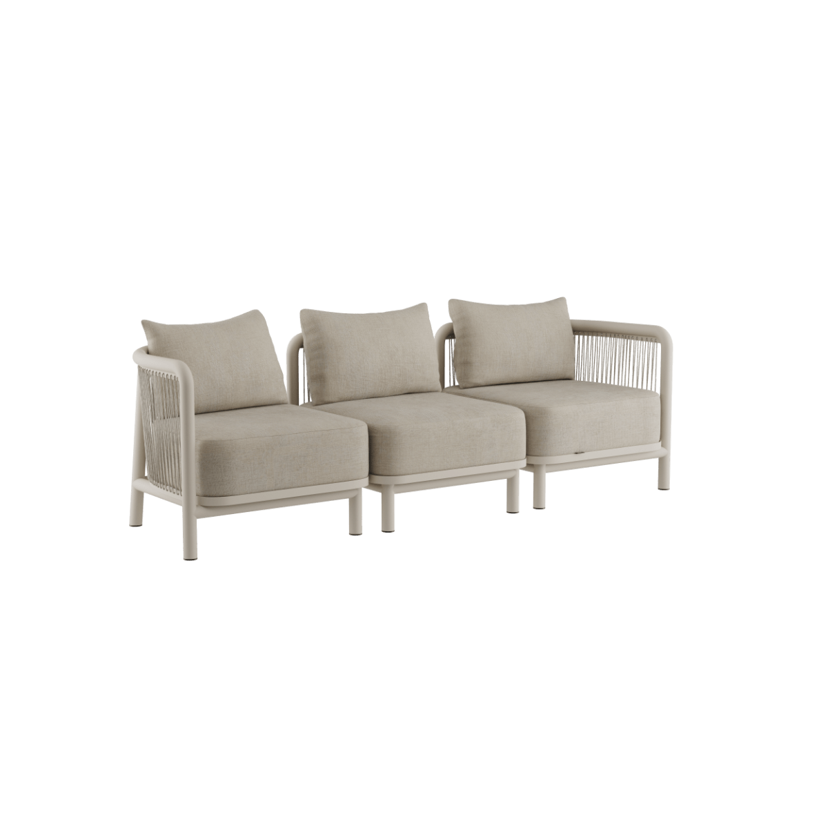 Kirra Lounge Sofa - 3 seater | Kirra Lounge Sofa - 3 seater - Kirra Sand Uden puf | SACKit