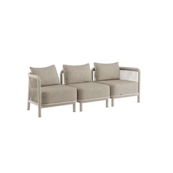 Kirra Lounge Sofa - 3 seater | Kirra Lounge Sofa - 3 seater - Kirra Sand Uden puf | SACKit