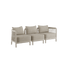 Kirra Lounge Sofa - 3 seater | Kirra Lounge Sofa - 3 seater - Kirra Sand Uden puf | SACKit