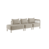 Kirra Lounge Sofa - 3 seater w/ open end | Kirra Lounge Sofa - 3 seater w/ open end - Kirra Sand Højre | SACKit