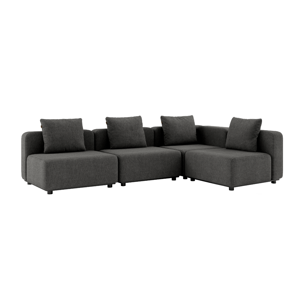 Cobana Lounge Sofa - 4 seater corner sofa | Cobana Lounge Sofa - 4 seater corner sofa - Cobana Grey Uden armlæn | SACKit