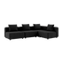 Cobana Lounge Sofa - 4 seater corner sofa | Cobana Lounge Sofa - 4 seater corner sofa - Cobana Black Uden armlæn | SACKit