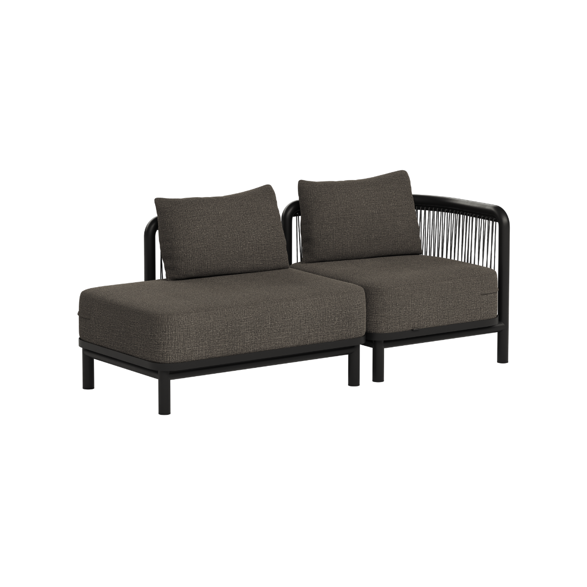 Kirra Lounge Sofa - 2 seater w/ open end