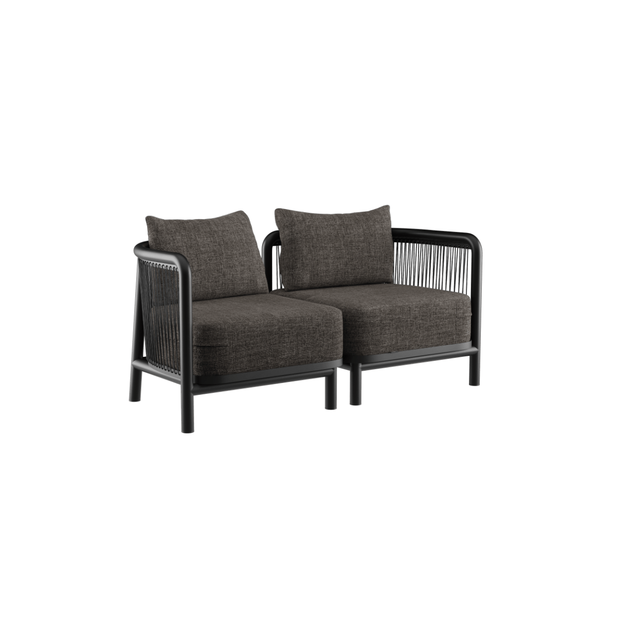 Kirra Lounge Sofa - 2 seater | Kirra Lounge Sofa - 2 seater - Kirra Noir | SACKit