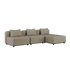 Cobana Lounge Sofa - 3 Seater Chaise | Cobana Lounge Sofa - 3 Seater Chaise - Kirra Sand | SACKit