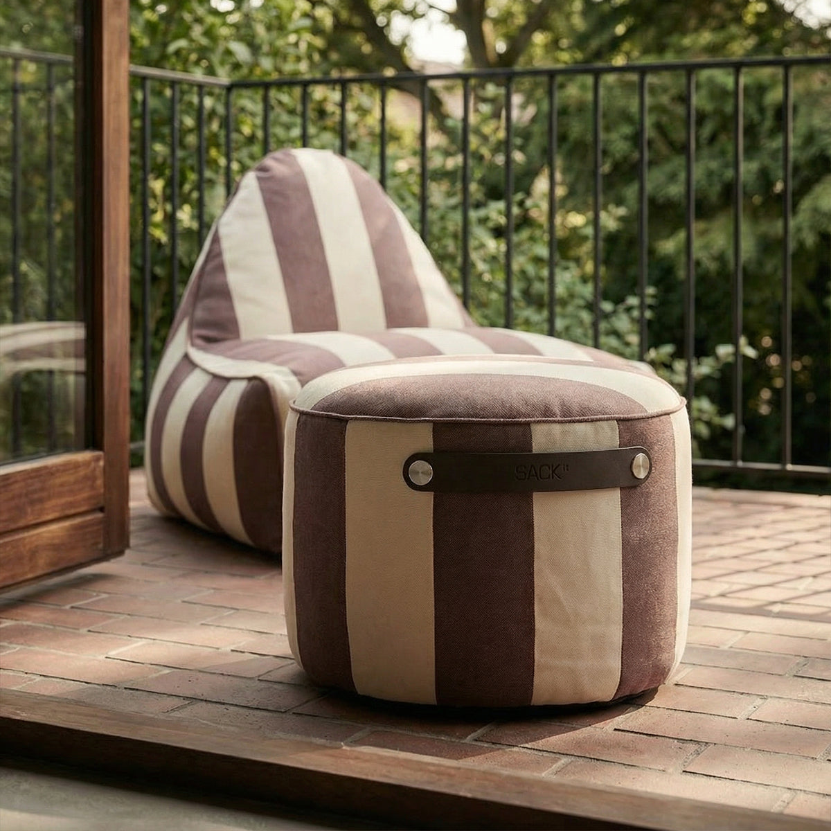 sackit Pouf Outdoor - Udendørs pouf med høj komfort og 5 års garanti